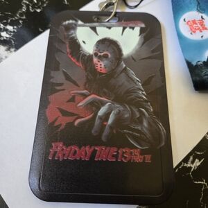 🍒🍒 Friday The 13th: Jason Voorhees ID/Card Holder or Lanyard❗️Price Firm❗️